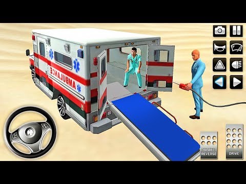 NY City Ambulance Driver Simulator - Coast Guard Beach Rescue - Best Android Gameplay
