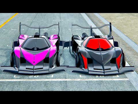Devel Sixteen GTR-S vs Devel Sixteen 2014 GTR - Drag Race
