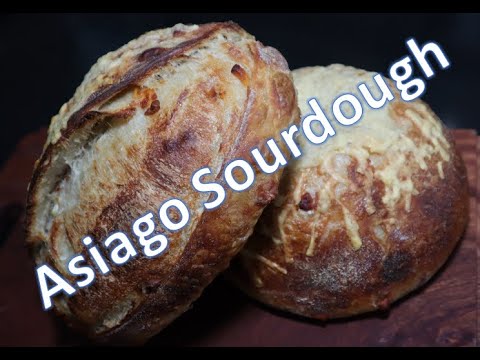 Asiago Sourdough Bread