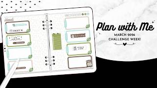 Plan Out My Week w/ Me | March 2026 Challenge Week | Digital Planning in Noteful 🤩
