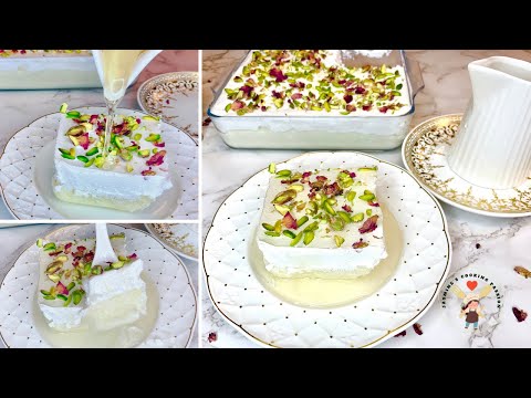 Layali Lubnan Famous Arabian Dessert | Lebanese nights Recipe | Semolina Pudding | Easy Dessert