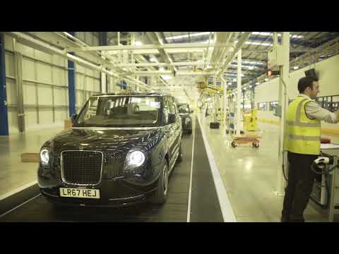 Thumbnail for The TX eCity on the London EV Company - Production line by SEAT, video, Taxi, WiLL, Car, Van, vide