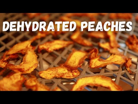 Dehydrating peaches New dehydrator & Lessons learned