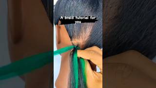 Braiding tutorial 😍 #viralvideo #hairstyles #haircare #braids #viral #fyp #shorts #short #viralshort