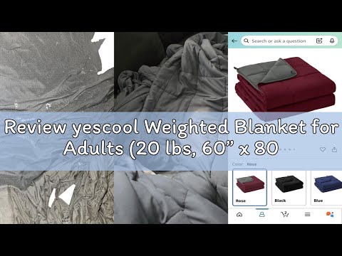 yescool Weighted Blanket Kids 5 Pounds, Kids Birthday Blanket Gifts for Boys Girls, Small Weighted Throw Blankets Washable Heavy Blankets, Winter Weighted Comforter for 5 6 7 8 9 Year Old, 36 * 48in video review thumbnail