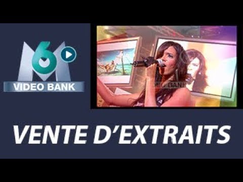 Extrait archives M6 Video Bank //  Shy'M - Femme de couleur ( Hit Machine - 2006 )