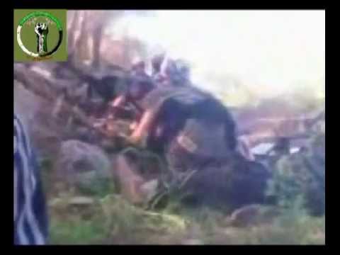 اشتباكات بين مقاتلي كتية الأخوة في الله وقوات النظام أثناء مجريات تحرير خربة السولاس في ريف اللاذفية