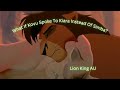 What If Kovu Spoke To Kiara Instead Of Simba Lion King AU Part 1