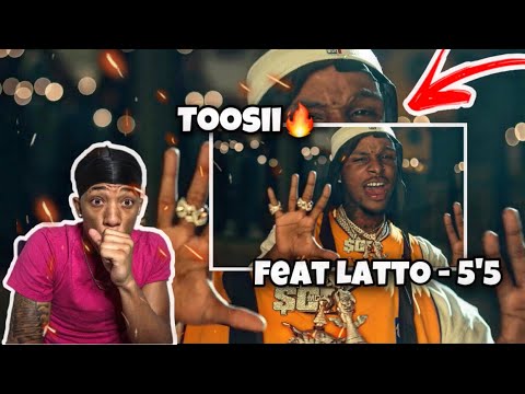 Toosii feat. Latto -5’5 (official video) lit Reaction 🔥😱