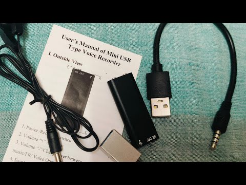 How to use Mini Digital Spy Voice Recorder | Unboxing & Full Review