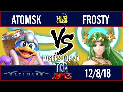 TCNJapes: The Finale - SMRT | Atomsk (King Dedede, Ike) vs Frosty (Palutena) - SSBU Losers Top 24