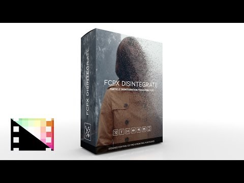 FCPX Disintegrate - Particle Disintegration Effects for FCPX - Pixel Film Studios Video
