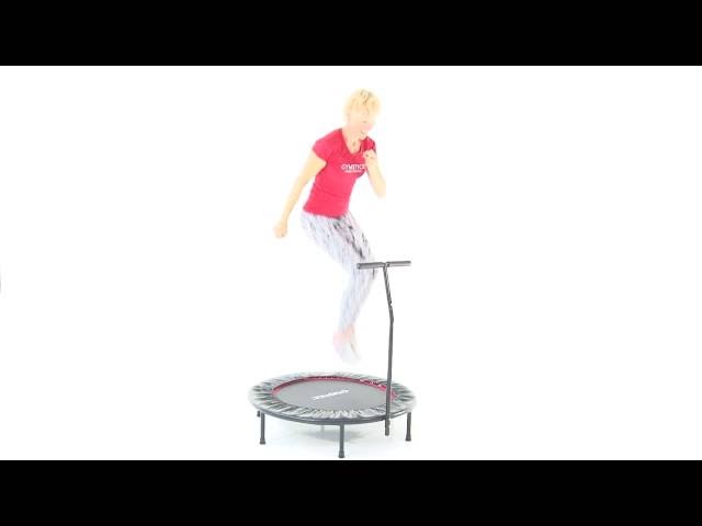 Video Teaser für Fitness Trampoline - High Knee Ski Jump