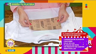 Diseña tus propias playeras con diseños divertidos | Sale el Sol