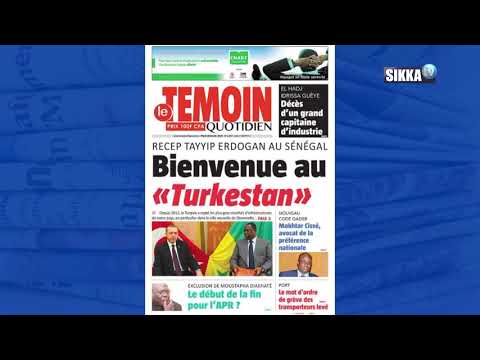 REVUE DE PRESSE AFRIQUE DU 28 01 2020