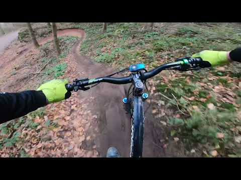 Die Anna im Weishauswald 19.12.21 - Orbea Rallon 😍