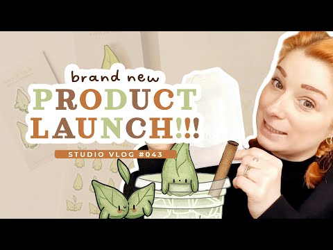 Launching a BRAND NEW Monthly Goody Bag!! Small Art Business Studio Vlog No. 048