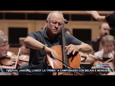 Festival Janigro, lunedi' la ''prima'' a Campobasso con Belkin e Meneses