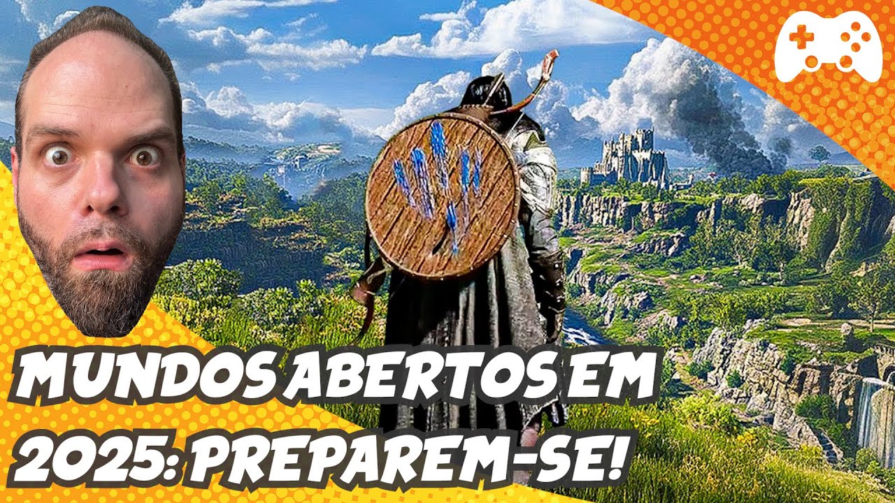 21 jogos de mundo aberto INSANOS em 2025!