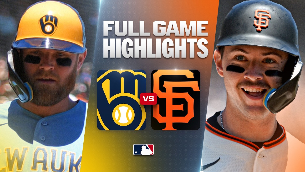 BREWERS vs. GIANTS: Official Full Game Highlights (July 29) | 2026 MLB Season