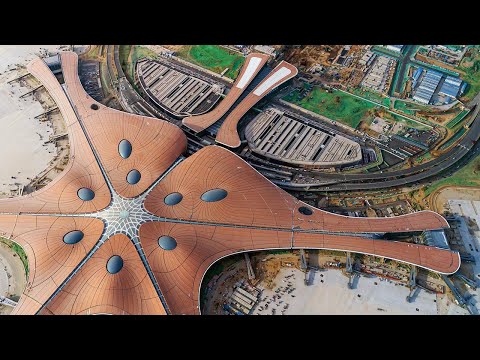 The Construction of China’s New Airport Wows the World