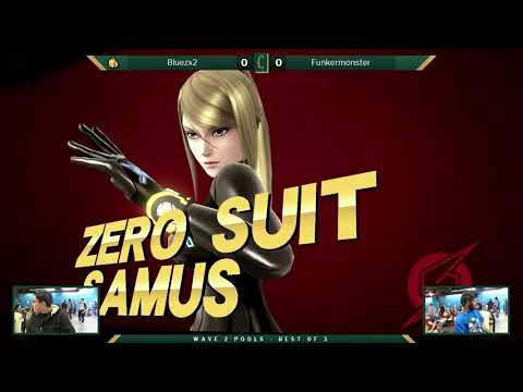 Chronicles Origins Wave 2 Pools - BluezX2 (Zero Suit Samus) vs Funkermonster (Mega Man)