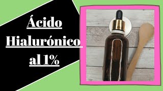 ÁCIDO HIALURONICO al 1% BAJO peso molecular