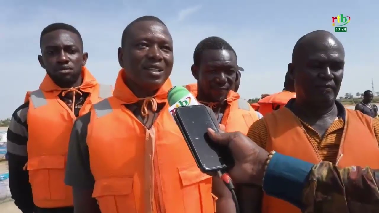 Barrage de Yakouta: Les cages flottantes livrent leurs premiers tilapia après 6 mois d'attente