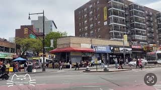NYC wandering -024- bus ride [Main St/ Roosevelt Av - Union Turnpike] #nyc #queens #flushing