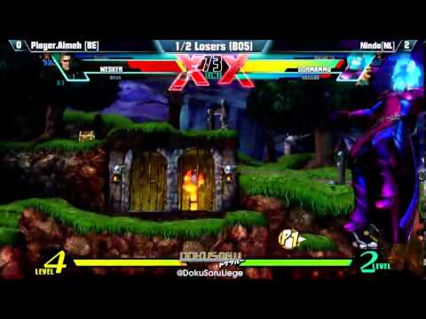 DokuSaru #2 - UMVC3 - 1/2 Losers - Player.Almeh [BE] Vs Nindo [NL]