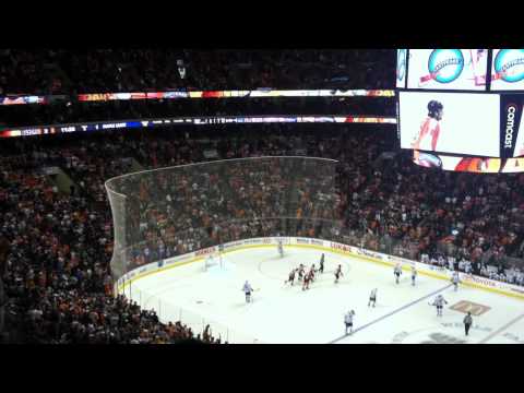 Flyers vs. Maple Leafs 10/24/11 Goal 3