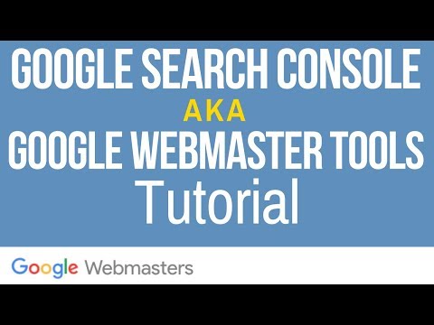 Google Search Console Tutorial 2020 Step By Step Google Webmaster Tools Tutorial
