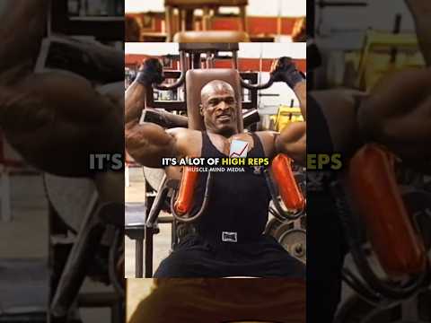 Ronnie Coleman: High Reps With Heavy Weight 📈 #shorts