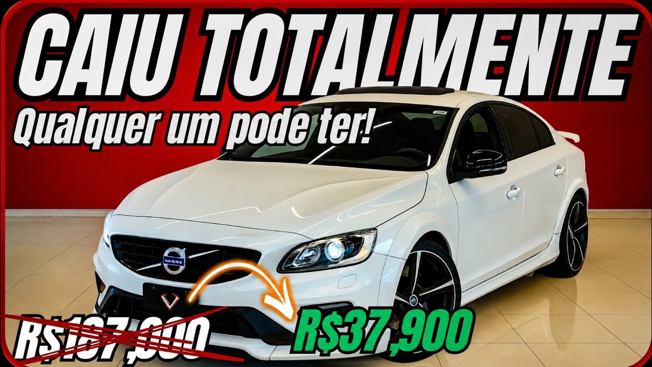 7 NAVES DE LUXO QUE QUALQUER CLT PODE COMPRAR EM 2026? MAIS BARATOS QUE UM COROLLA VELHO USADO 🔥