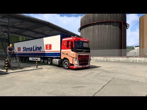 Euro Truck Simulator 2 1.48 - ProMods 2.66 - Volvo FH - Aarhus (DK) to Gothenburg (SE) - 4K UHD