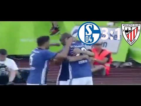 Schalke 04 vs Fiorentina 3-1 All Goals And Highlights (Friendly Match) 2016