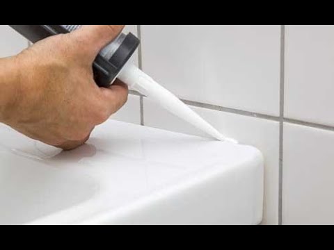 Silikonování Vany + Pomůcka Na Silikonování Z Číny, Odstranění Starého Tmelu V Žalostném Stavu