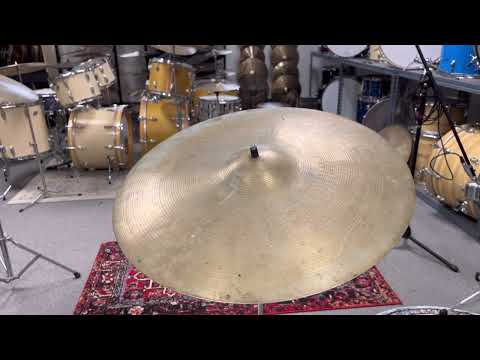 1970s Zildjian A 18" Crash Cymbal 1614g image 6