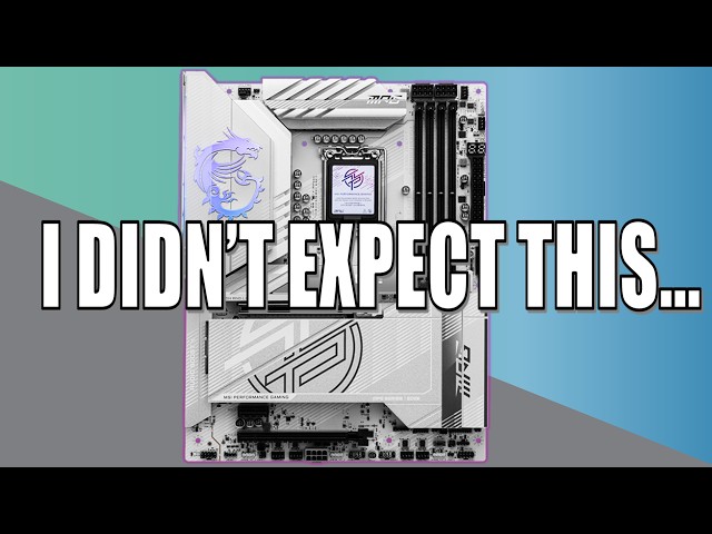 Vídeo relacionado con MSI MPG Z890 Edge TI WiFi Placa Base ATX - Soporta Procesadores Intel Core Ultra (Serie 2), LGA 1851-90A SPS VRM, DDR5 Memory Boost (9066+ MT/s OC), PCIe 5.0 x16 & 4.0 x16, M.2 Gen5, Wi-Fi 7, 5G L
