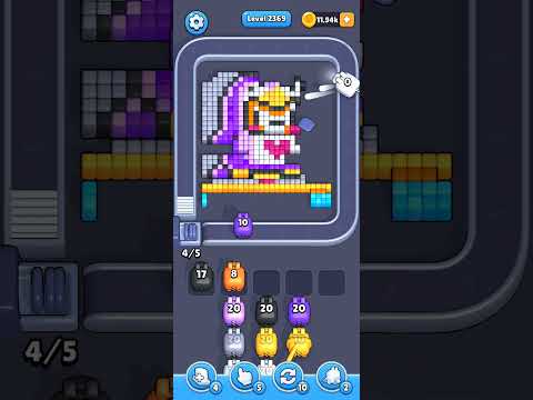 Pixel Flow Level 2369 Walkthrough