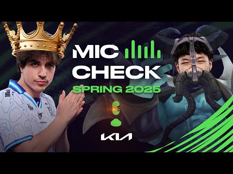 "Kassadin is free bro!" | Kia Mic Check | 2025 LEC Spring Finals