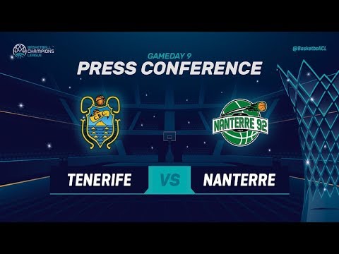 Iberostar Tenerife v Nanterre 92 - Press Conference - Basketball Champions League 2018-19