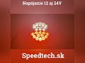 Združené LED svetlo 12/24V - hmlové / cúvacie ECE R23, R38 (140mm) - Video Youtube