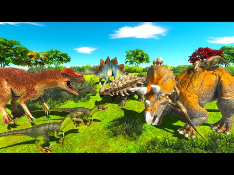 Deinonychus and Crocodile vs Hussar and Archie The Archer - Human Salvation Level 5 ( ARBS )