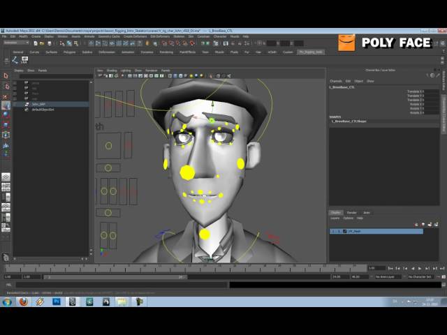 Character Rigging - Setting Up The Skeleton - Maya Tutorial