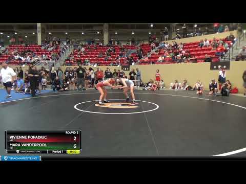 95-100 Lbs Round 2 - Vivienne Popadiuc, NM Vs Mara Vanderpool, NE B846