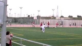 Gol anulado a Campos frente al Iberia Torrejón
