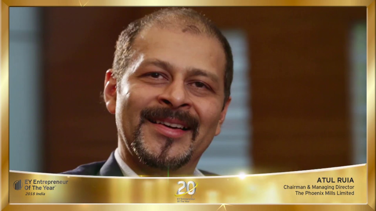 EOY India 2018 'Energy, Real Estate & Infrastructure' Category Winner Atul Ruia