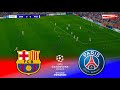 Barcelona Vs PSG UEFA Champions League 25 26 PES 21 Simulation Game