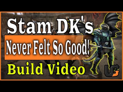 This ESO Stamina Dragonknight PvP build feels sooo good! Ascending Tide